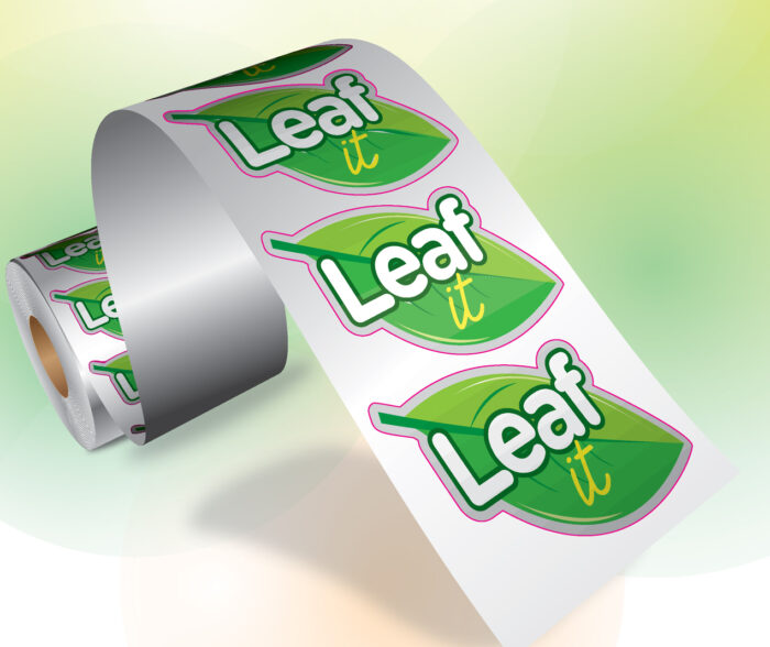 Custom Shape (Die-cut) Roll Labels