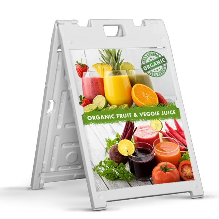 Plastic A-Frame Sidewalk Sign - Image 8