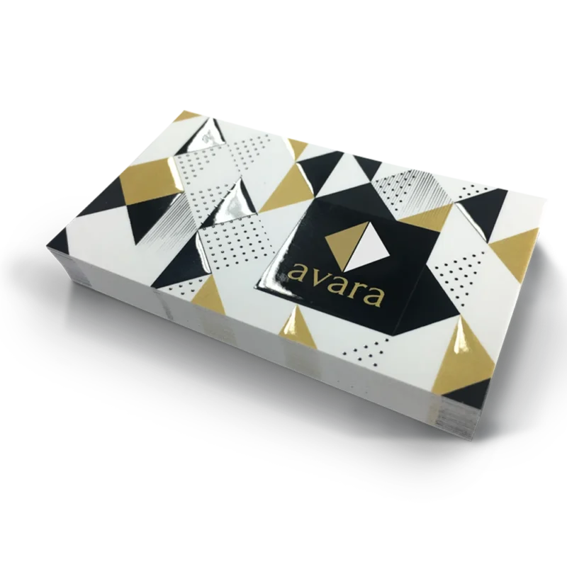 Raised Spot UV Business Cards