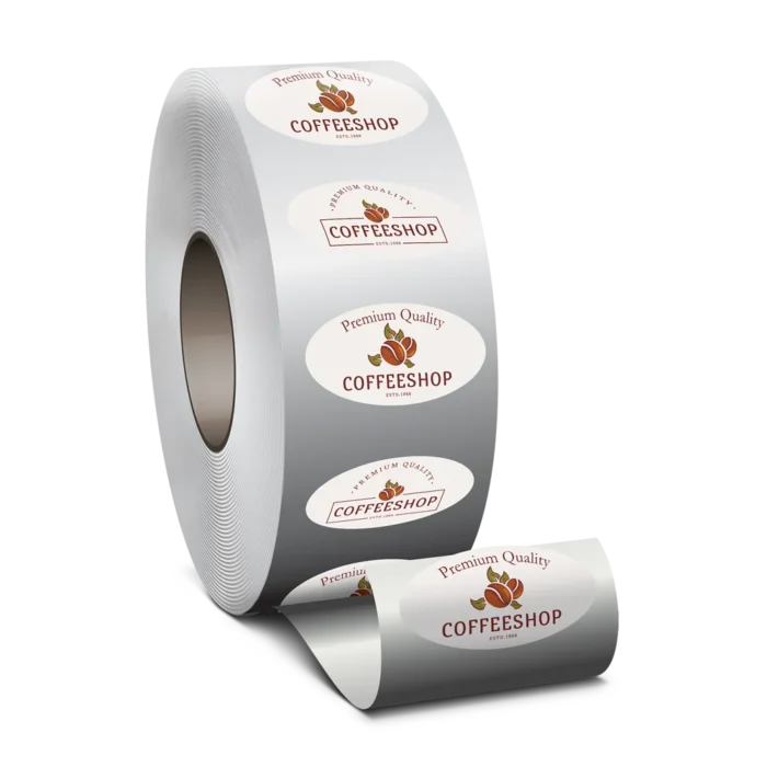 Oval Roll Labels