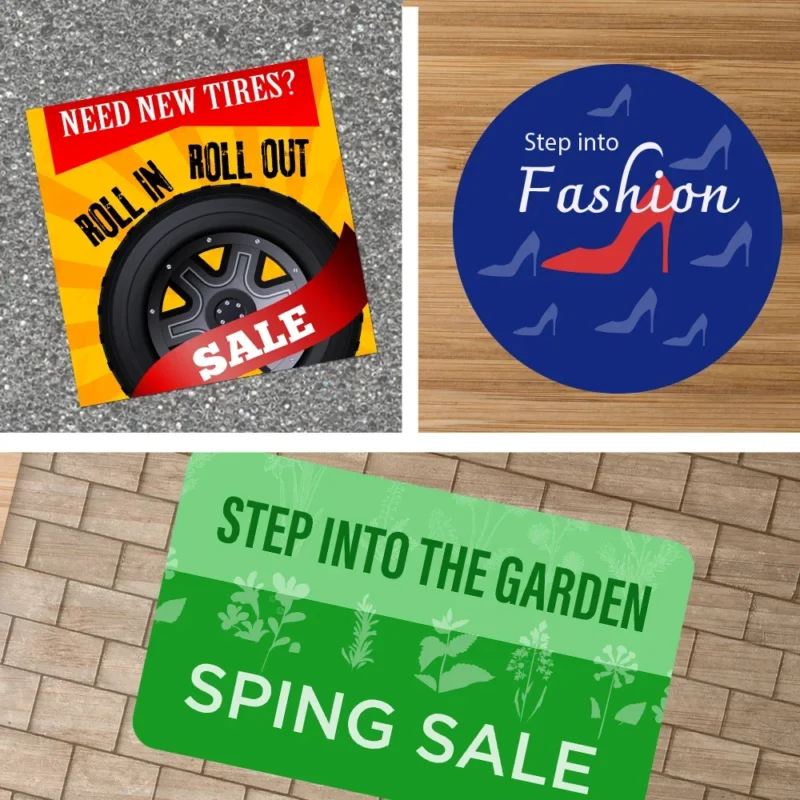 Custom Shape Floor Graphics (Decal)