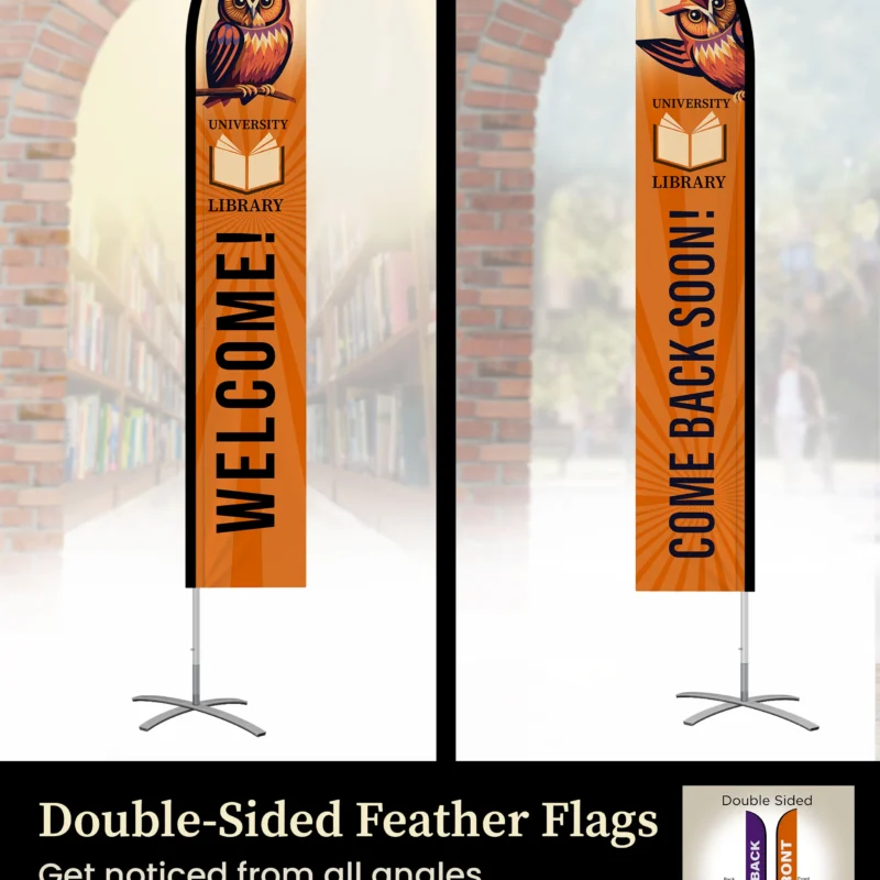 Razor Feather Flag