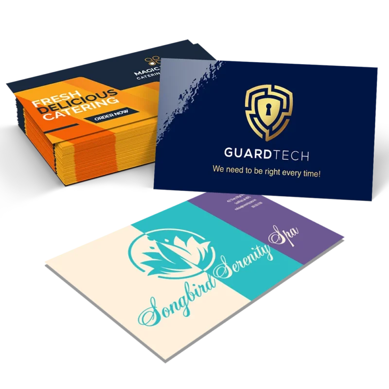 100 Qty - Premium 18pt Double-sided Business Cards