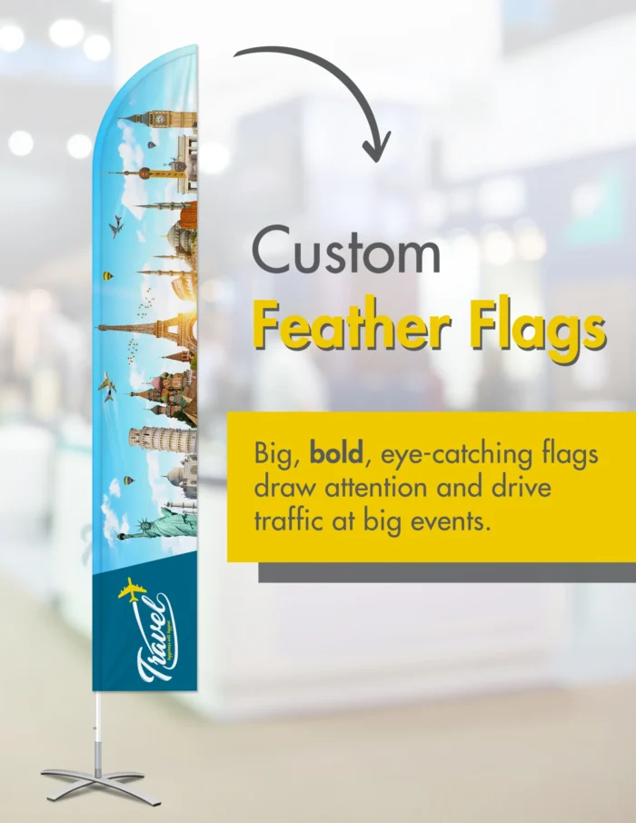 Razor Feather Flag - Image 10