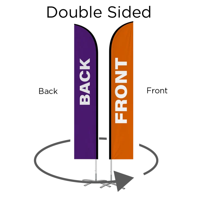 Razor Feather Flag - Image 4
