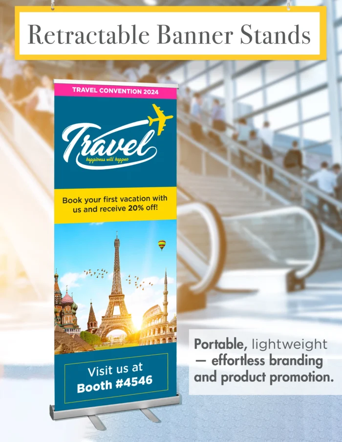 Retractable Roll-up Banner Display (Indoor) - Image 2