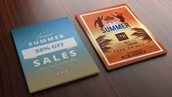 Standard Single-Sheet Flyers