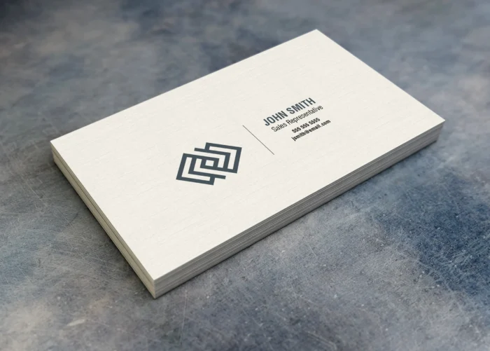 Linen Uncoated Business Cards