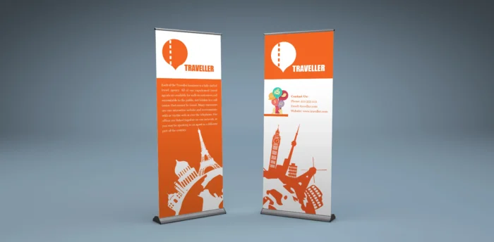 Retractable Roll-up Banner Display (Indoor)