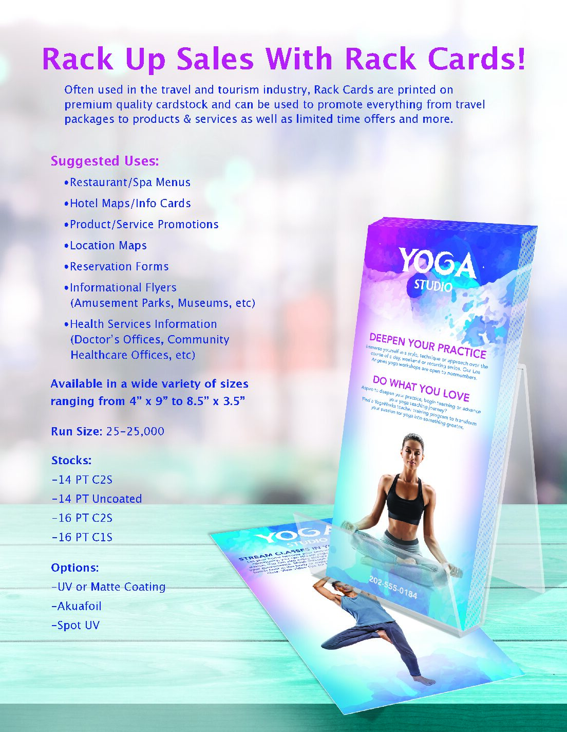 Rack Cards